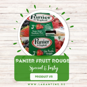 YAOURT PANIER AU FRUITS ROUGE